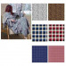 PLAID C/MANICHE GENTLY CM.130 X170 ASS. (6pz)